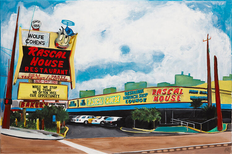 wolfie cohen's rascal house restaurant art